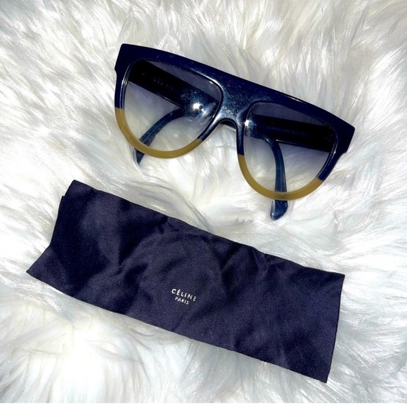 Céline Sunglasses Ombre Navy - Picture 1 of 1